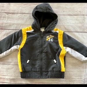 Al & Ray Hooded Gray Jacket 12 Months